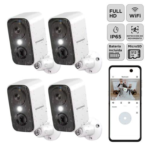 Camara Seguridad Gadnic Wifi Interior Exterior Full HD - 0