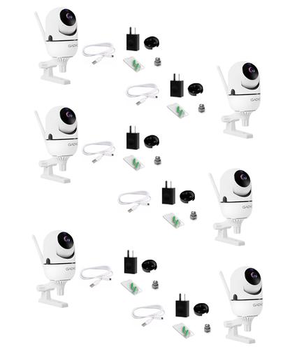 Kit x6 Cámara de Seguridad IP GADNIC Visión Nocturna HD Control por App - 6