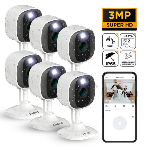 Cámara de Seguridad WiFi Gadnic Mini-G 2K Exterior - 0