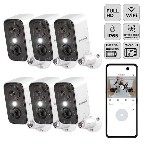 Camara Seguridad Gadnic Wifi Interior Exterior Full HD - 0