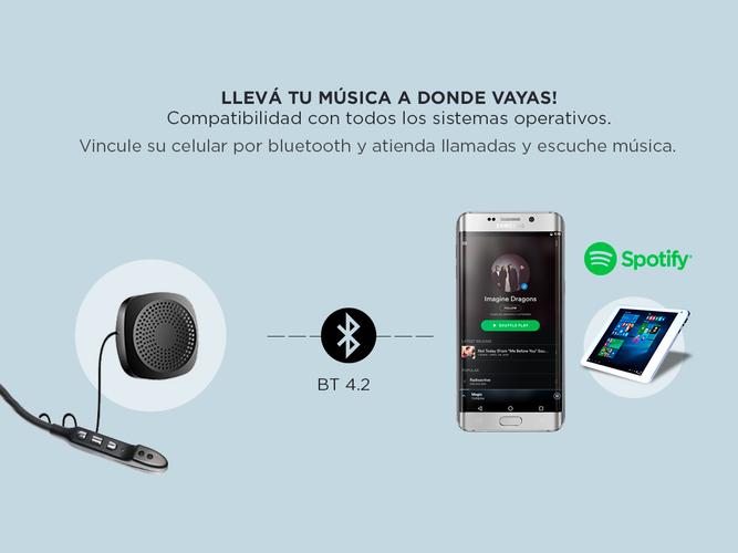 Auriculares Bluetooth para Casco Con Micrófono  - 2