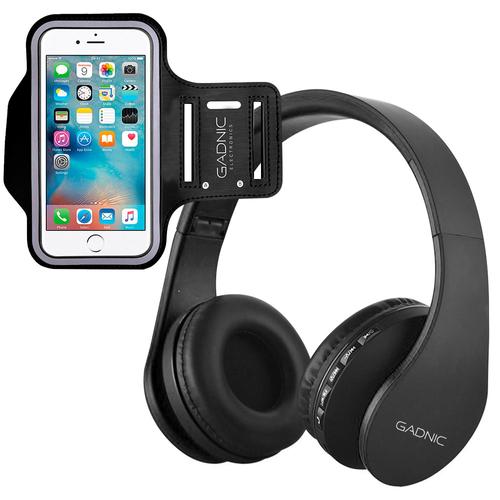 Auricular Bluetooth Gadnic GPlay + Brazalete - 0