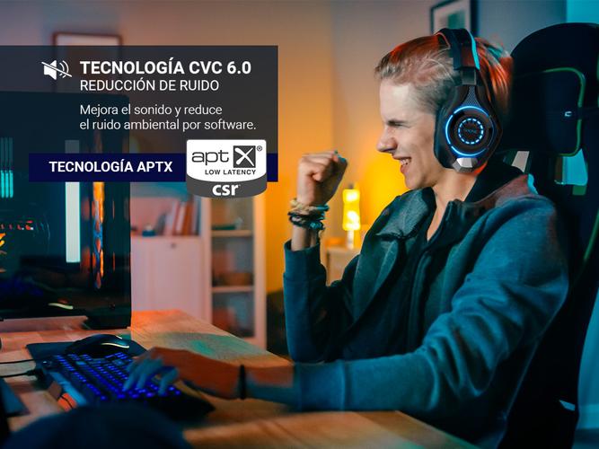Auriculares Gadnic A500 GO Gamer Compatible Consolas - 5