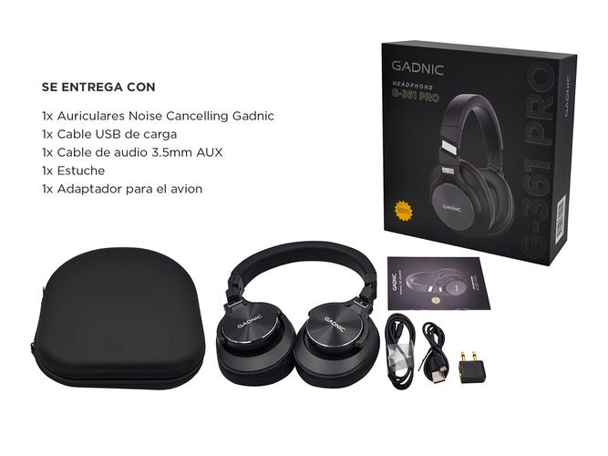 Auricular Bluetooth 5.0 Gadnic G-361 PRO Noise Cancelling  - 6
