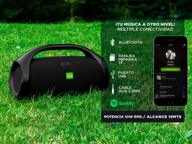 Parlante Gadnic GDC-100 Bluetooth Portátil USB Aux Radio FM - 2