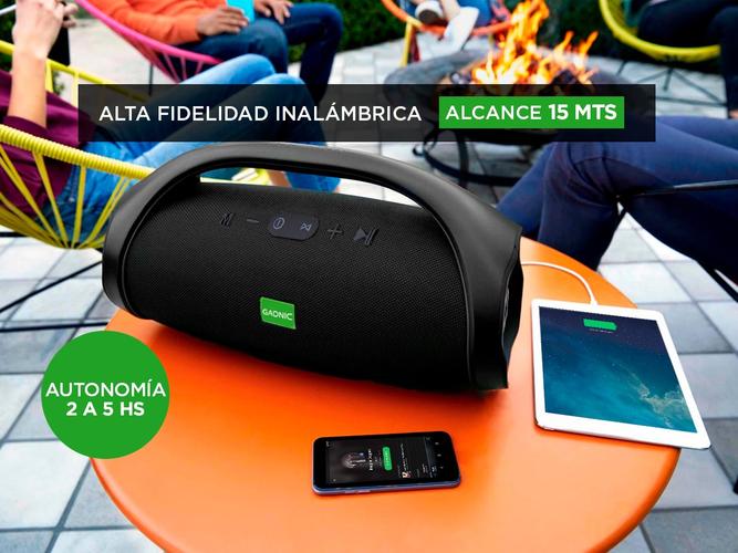 Parlante Gadnic GDC-100 Bluetooth Portátil USB Aux Radio FM - 3