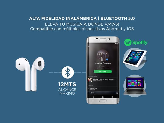 Mini Auriculares Bluetooth G-360 GADNIC  - 2