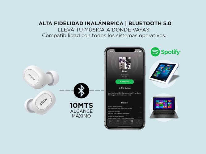 Auriculares Bluetooth QCY T2C Manos Libres Inalambrico - 2