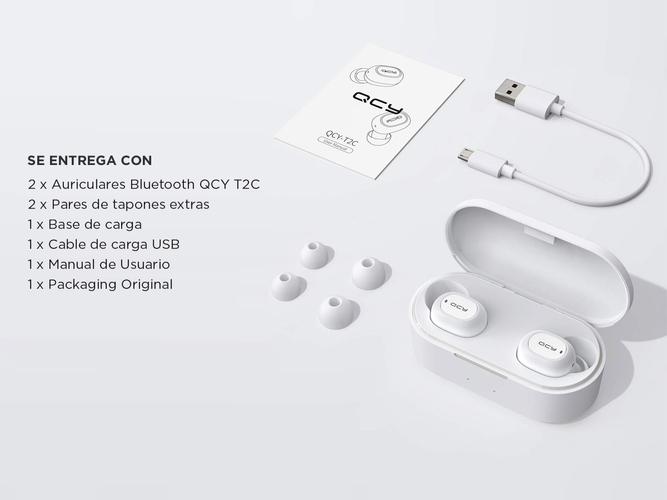 Auriculares Bluetooth QCY T2C Manos Libres Inalambrico - 5