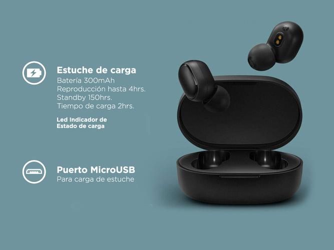 Auriculares Bluetooth Xiaomi Redmi AirDots Manos Libres Protección IPX5 - 4