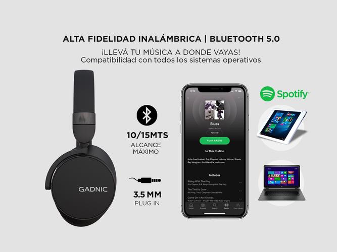 Auricular Bluetooth Gadnic G-91 FUN Inalambrico - 2
