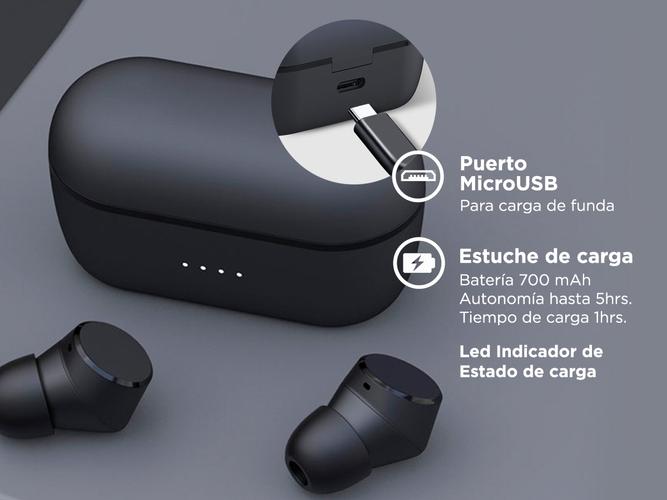 Auricular In Ear Bluetooth Gadnic A250 Way Inalambrico - 5
