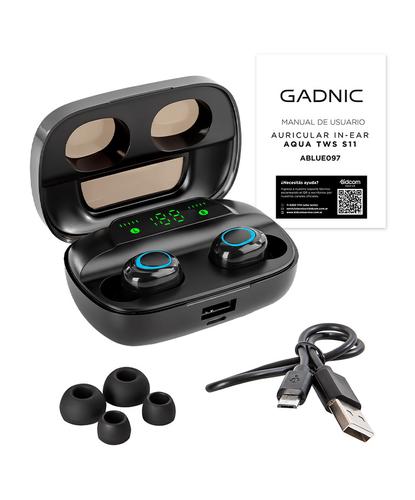 Auricular In Ear Gadnic AQUA S11 TWS Bluetooth - 6