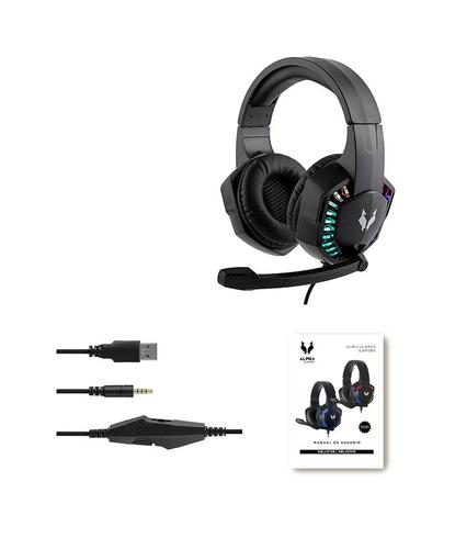  Auricular Gamer Gadnic A3000 RGB Compatible Pc Play Consolas - 5