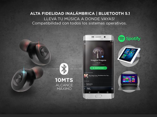 Auriculares Bluetooth Gadnic In-ear SH9 Running Deportivos Aire Libre - 2