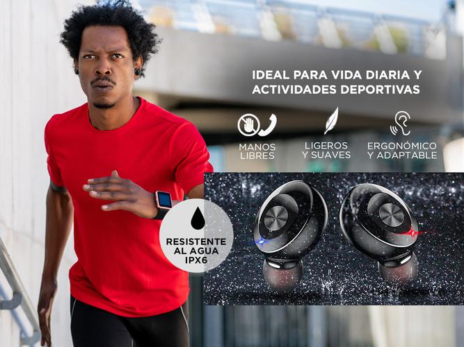 Auriculares Bluetooth Gadnic In-ear SH9 Running Deportivos Aire Libre - 3