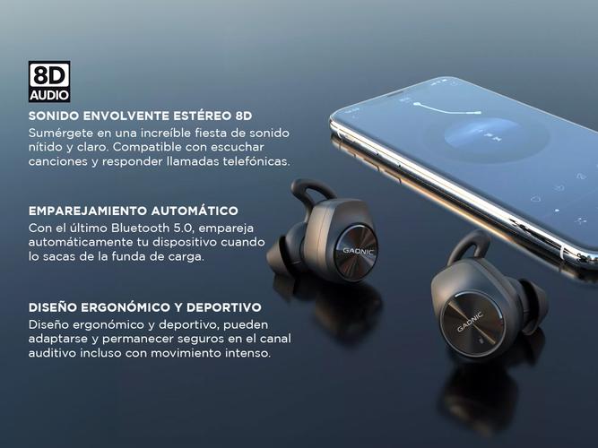 Auriculares Inalambricos Gadnic In-ear SH10 Deportivos Bluetooth Livianos Outlet - 4