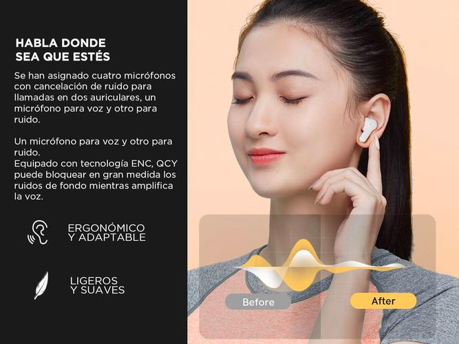 Auriculares Bluetooth QCY T13 Manos Libres Inalambrico - 3