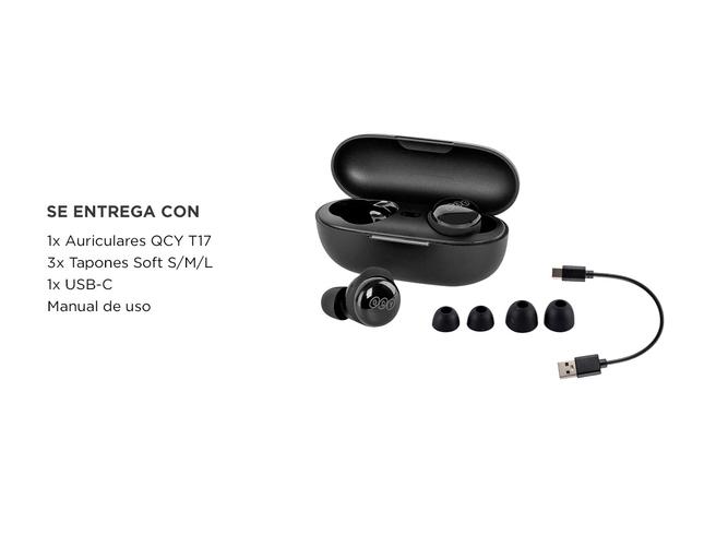 Auriculares inalámbricos QCY T17 baja latencia gamer Control táctil - 6