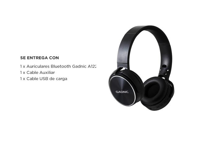 Auriculares Bluetooth Gadnic A122 Manos Libres Inalambrico Negro - 6