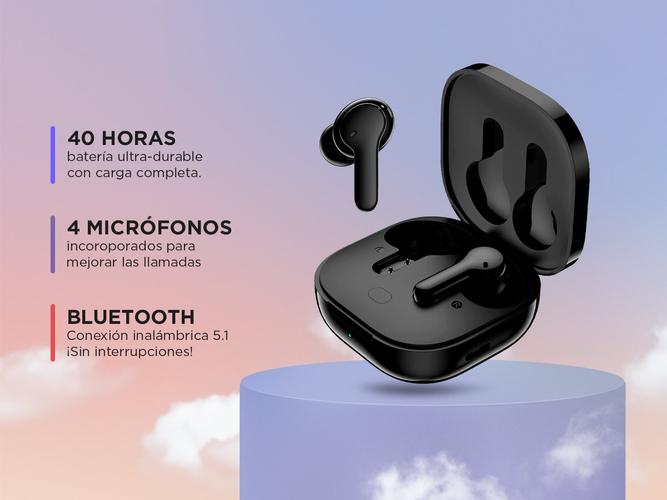 Auriculares Bluetooth QCY T13 Manos Libres Inalambrico Negro - 2