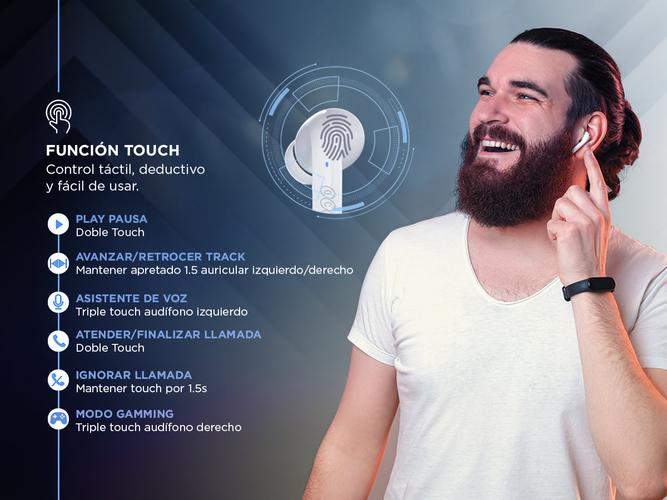 Auriculares Bluetooth QCY Manos Libres Inalambrico - 2