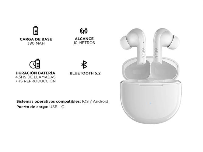 Auriculares Bluetooth QCY Manos Libres Inalambrico - 4