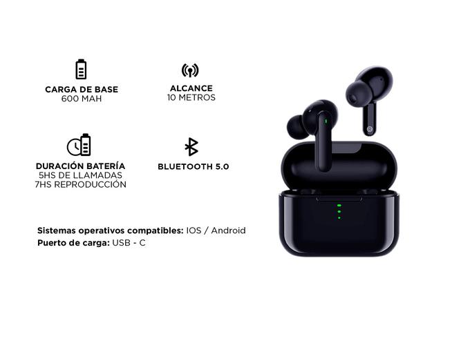Auriculares In Ear QCY T11 Inalambrico Manos Libres  - 4