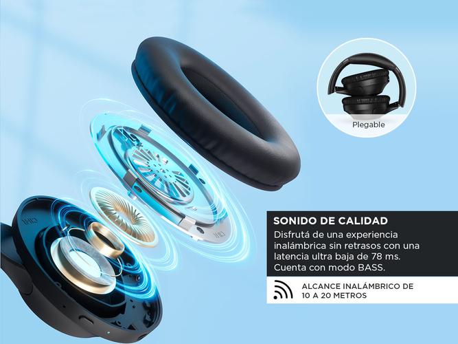 Auriculares inalámbricos QCY H2 Bass Hifi Estéreo Auriculares 78ms - 3