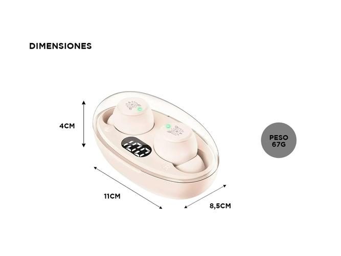 Auriculares Inalámbrico Onikuma In-ear - 4