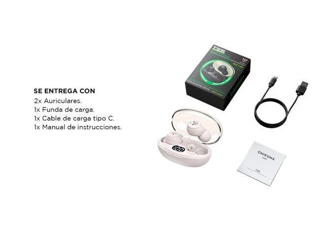 Auriculares Inalámbrico Onikuma In-ear - 5
