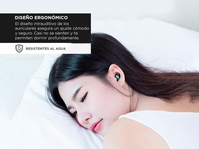 Auriculares Inalámbricos Bluetooth Gadnic In Ear Blanco  - 3