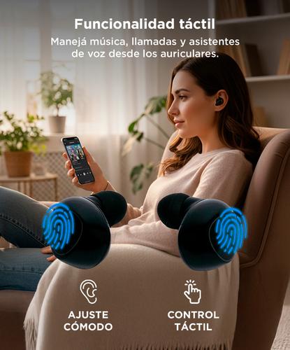 Auriculares Bluetooth Gadnic Led Manos Libres Inalambricos Outlet - 3