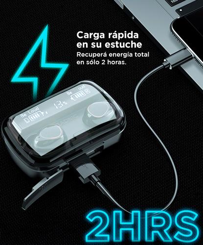 Auriculares Bluetooth Gadnic Led Manos Libres Inalambricos Outlet - 4