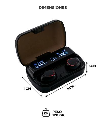 Auriculares Bluetooth Gadnic Led Manos Libres Inalambricos - 5