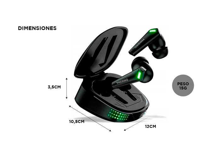 Auriculares Inalámbricos Onikuma T308 Con Luz - 4