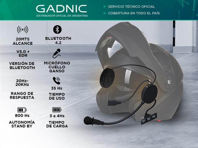 Auriculares Universales para Casco Gadnic Moto Bicicleta - 1