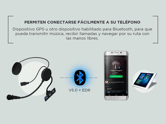 Auriculares Universales para Casco Gadnic Moto Bicicleta - 2