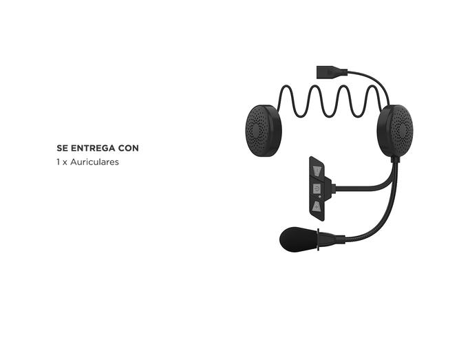 Auriculares Universales para Casco Gadnic Moto Bicicleta - 5