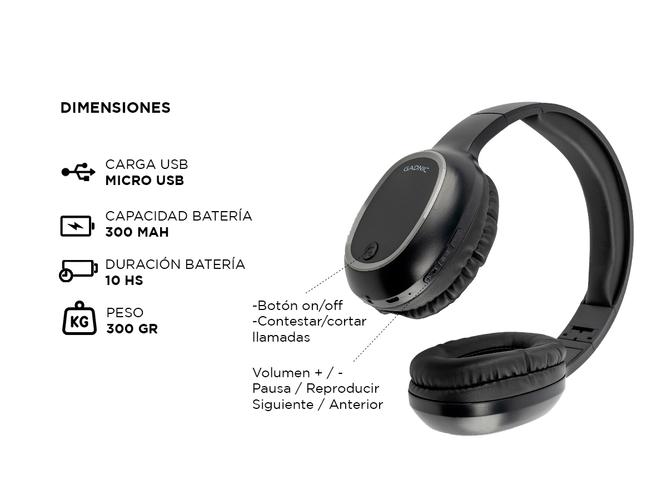 Auriculares Inalámbricos Gadnic Vincha Bluetooth 5.3 - 5