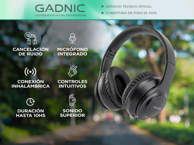 Auriculares Inalámbricos Gadnic A164 Vincha Cancelación de Ruido - 1