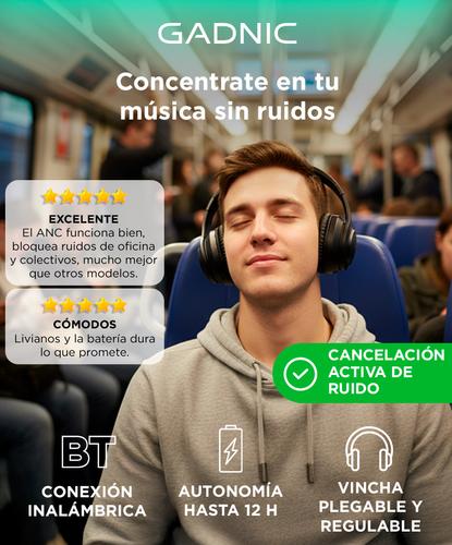 Auriculares Inalámbricos Gadnic A164 Vincha Cancelación de Ruido - 1