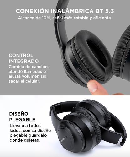 Auriculares Inalámbricos Gadnic A164 Vincha Cancelación de Ruido - 2