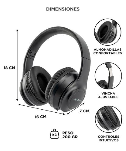 Auriculares Inalámbricos Gadnic A164 Vincha Cancelación de Ruido - 5