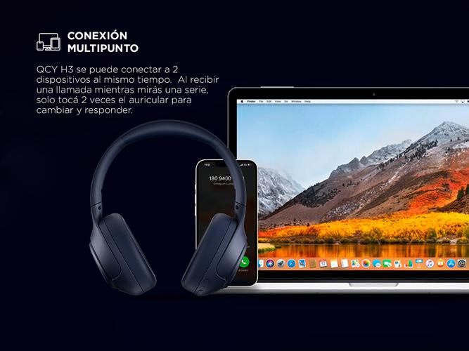 Auriculares QCY H3 Headset Inalámbricos - 3