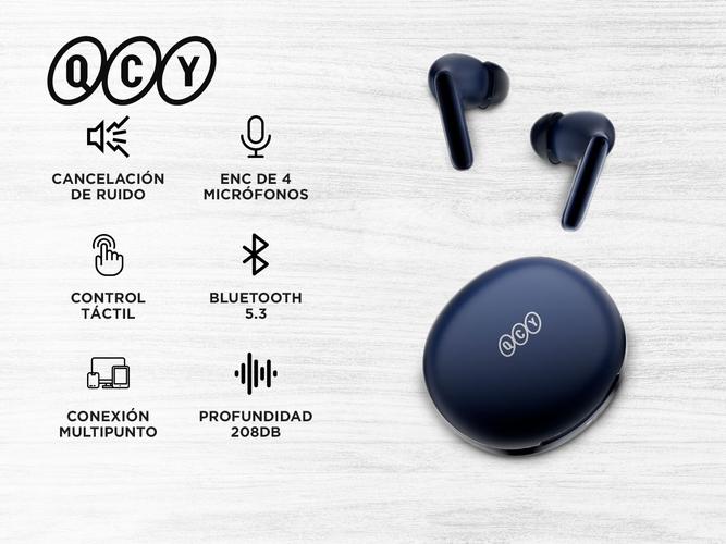Auriculares In Ear QCY HT09 Inalámbricos - 1