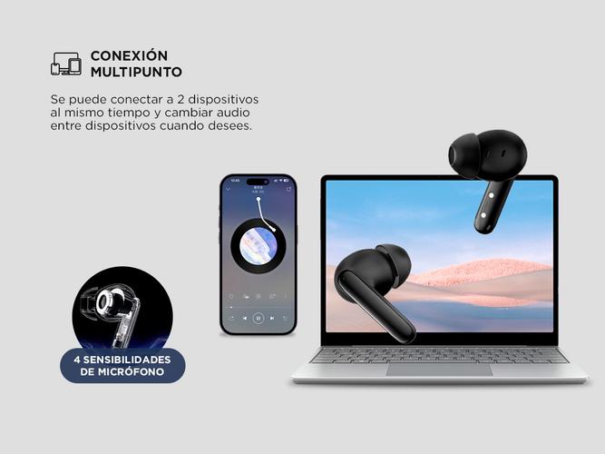 Auriculares In Ear QCY HT09 Inalámbricos - 3