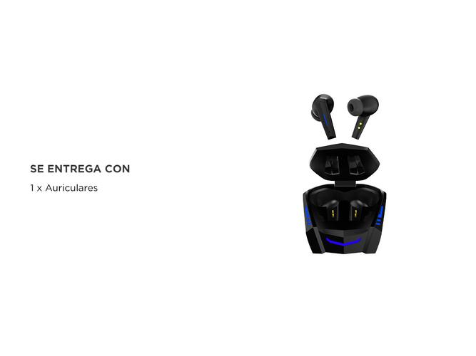 Auriculares In-Ear Inalambricos Gadnic AU16 Con Luz Led - 5