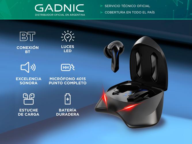 Auriculares Inalámbricos In-Ear Gadnic AU70 Música Llamadas - 1
