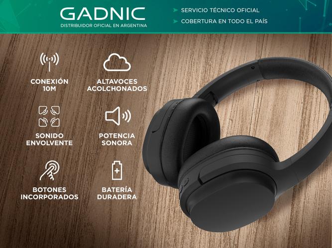 Auriculares Inalámbricos Gadnic AU72 Manos Libres Vincha - 1